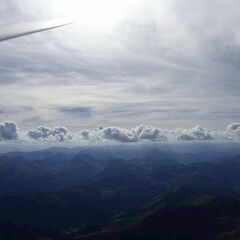 Flugwegposition um 13:28:08: Aufgenommen in der Nähe von Bretstein, 8763, Österreich in 2815 Meter
